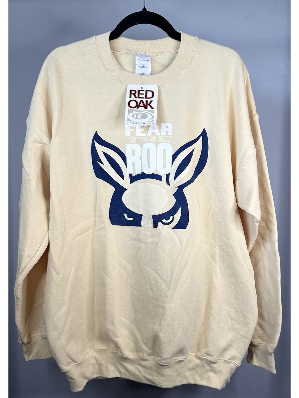 University of Akron “Fear The Roo” Sweatshirt Men’s Size Large NWT